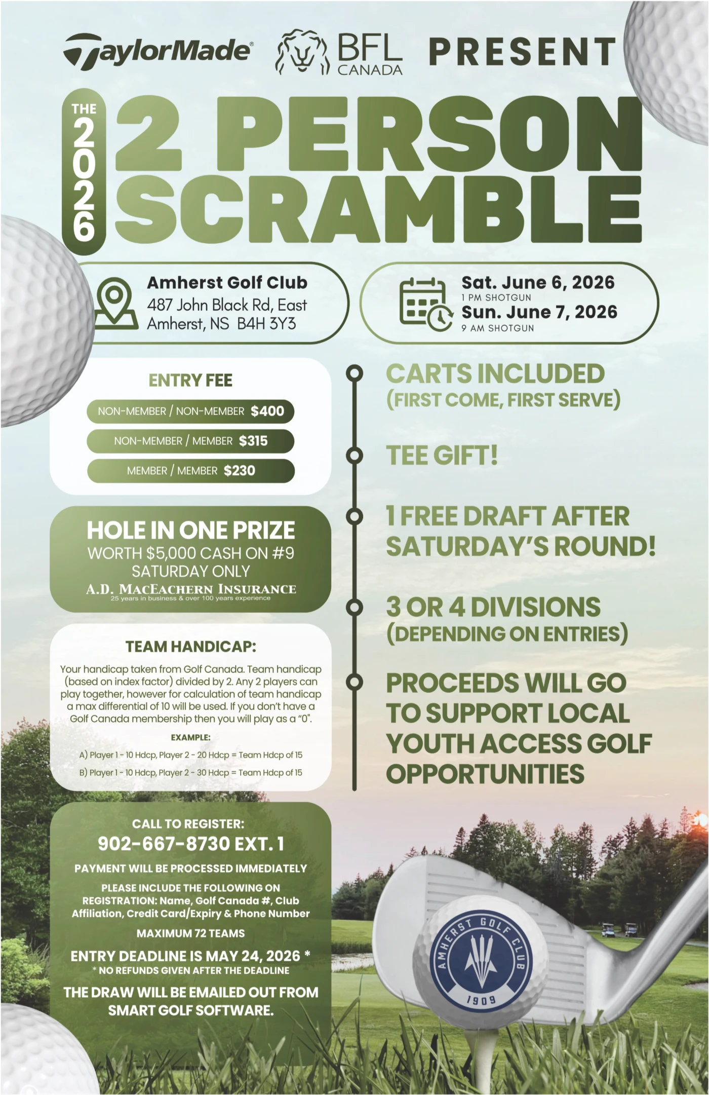 2 PERSON SCRAMBLE 2026
